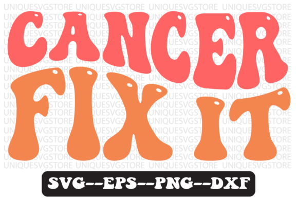Cancer Fix It Quote Retro SVG: A Designer’s Review