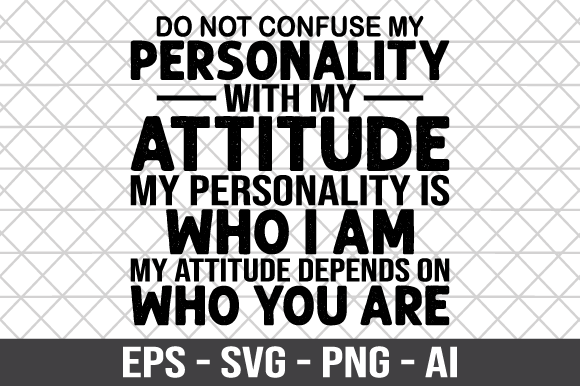 Do Not Confuse My Personality SVG: A Designer’s Review