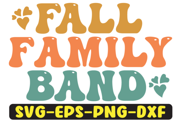 Fall Family Band Quote Retro SVG Review