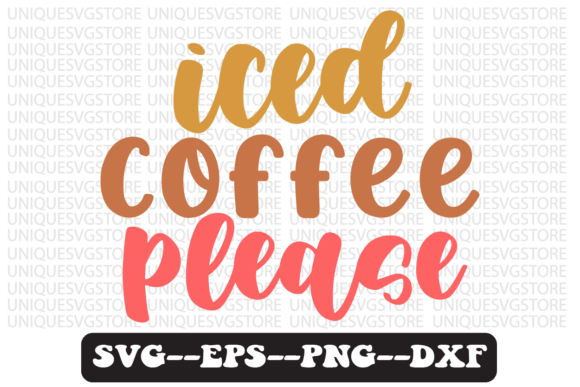 Iced Coffee Please Retro SVG: A Designer’s Review