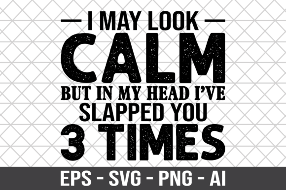 Review: I May Look Calm but in My Head SVG for Embroidery