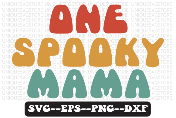 Review: One Spooky Mama Quote Retro Svg Design