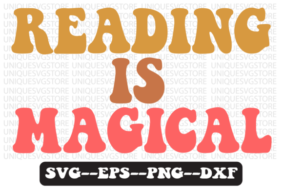 Review: Reading is Magical Retro SVG for Embroidery