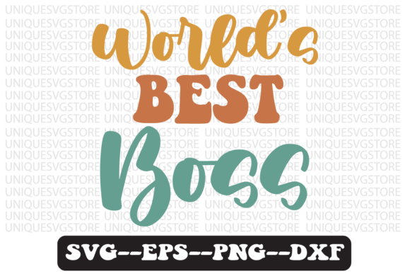Review: World’s Best Boss Retro SVG for Embroidery