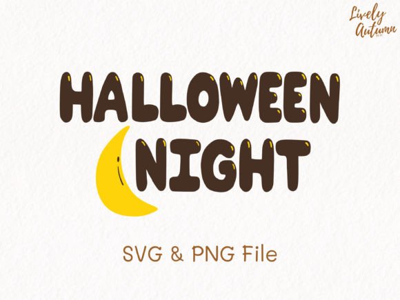 Reviewing Halloween Night Lettering SVG PNG