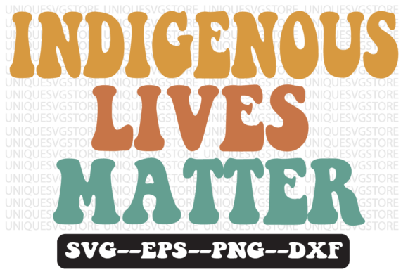 Reviewing Indigenous Lives Matter Retro SVG for Embroidery
