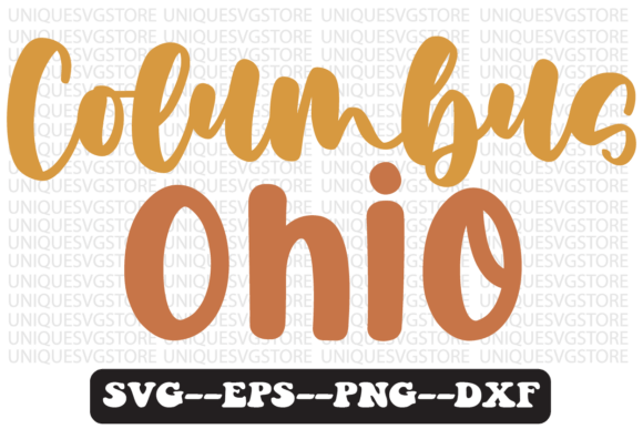 Reviewing the Columbus Ohio Retro SVG for Embroidery