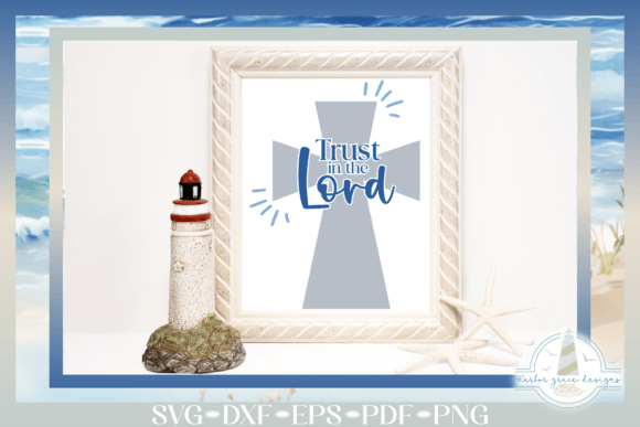 Reviewing Trust in the Lord Cross SVG for Embroidery